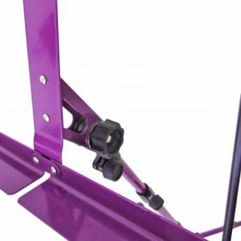 keepdrum MUS3FL Notenpult Lila mit 2 Magnete