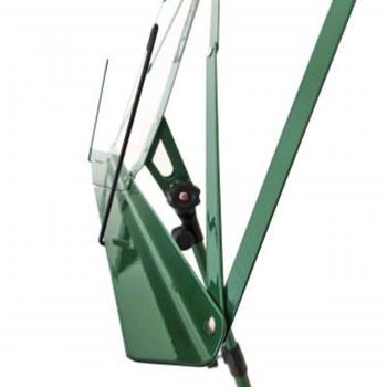 keepdrum MUS3GR Notenständer Grün mit 10 Magnete