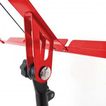 keepdrum MUS3RD Notenständer Rot mit 2 Magnete