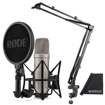 Rode NT1 5th Generation Mikrofon Silber mit K&M Gelenkarm
