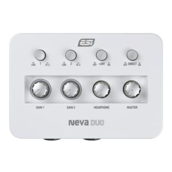 ESI NEVA Duo USB Audio-Interface mit Kopfhörer