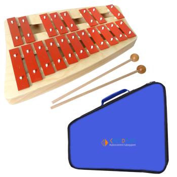 Sonor Glockenspiel NG-30 Sopran mit Tasche Blau