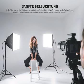 Neewer Dauerlicht NK200 Softbox Beleuchtungs-Set