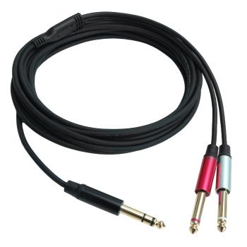 Nux Schlagzeug-Verstärker NPA-100 E-Drum Monitor mit Splitter-Kabel
