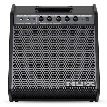Nux Schlagzeug-Verstärker NPA-100 E-Drum Monitor mit Splitter-Kabel