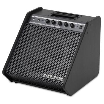 Nux Schlagzeug-Verstärker NPA-100 E-Drum Monitor mit Splitter-Kabel