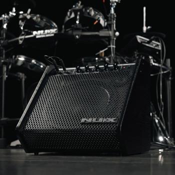 Nux Schlagzeug-Verstärker NPA-100 E-Drum Monitor mit Splitter-Kabel
