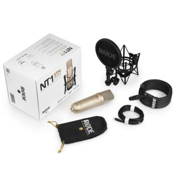 Rode NT1 5th Generation XLR USB Mikrofon mit Halterung