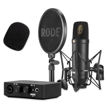 Rode Mikrofon NT1-Kit Studio-Mikrofon mit AI-1 Interface und Popschutz