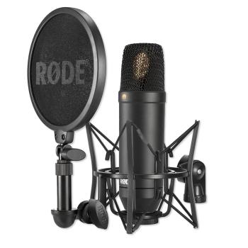 Rode Mikrofon NT1-Kit Studio-Mikrofon mit AI-1 Interface und Popschutz