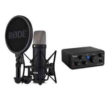 Rode Mikrofon NT1-Signature mit Audiobox GO Interface