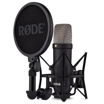 Rode NT1 Signature Black Mikrofon mit Popschutz