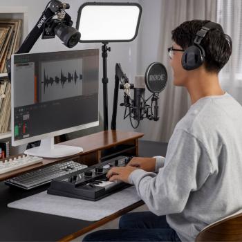 Rode NT1 Signature Black Mikrofon mit Art USBMix4