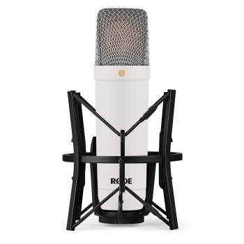 Rode NT1 Signature Weiss Mikrofon mit PSA-1 Gelenkarm