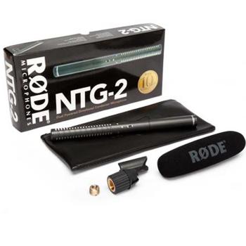 Rode NTG-2 mit DeadCat Windschutz