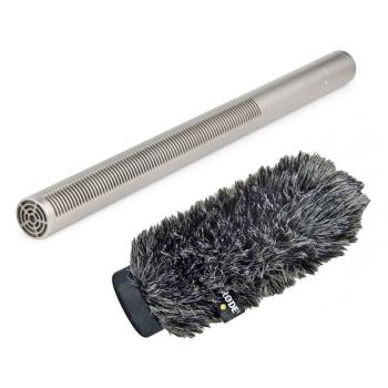 Rode NTG-3 Richtmikrofon mit WS7 Fell-Windschutz