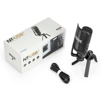 Rode NT-USB+ - USB-Kondensatormikrofon mit Stativ