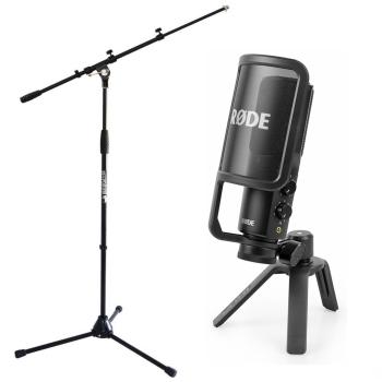 Rode NT-USB+ - USB-Kondensatormikrofon mit Stativ