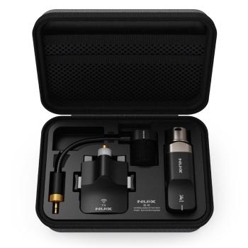 Nux B6 Drahtloses Saxophon Mikrofon mit Ladecase