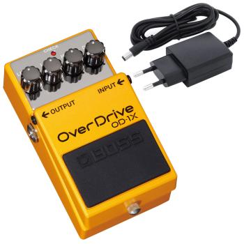 Boss OD-1X Overdrive Effektgerät Pedal mit Netzteil