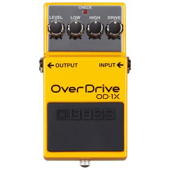 Boss OD-1X Overdrive Effektgerät Pedal mit Kabel