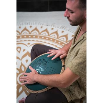 Meinl Sonic Energy Zungentrommel 16 Zoll Fis-Moll mit Stimmgabel