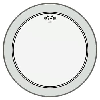 Remo Powerstroke 3 Clear Tom Fell 18 Zoll mit Sticks