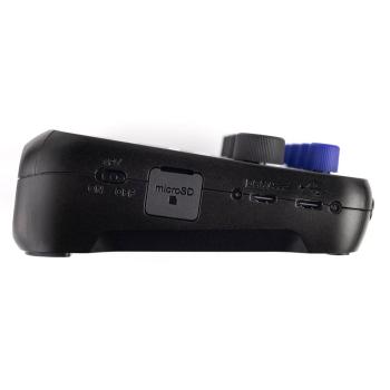Zoom Audio-Recorder PodTrak P4next Mixer mit Bluetooth Adapter und Tuch