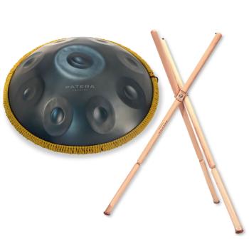 Patera Handpan HPDM-4 D-Amara mit Handpan-Ständer