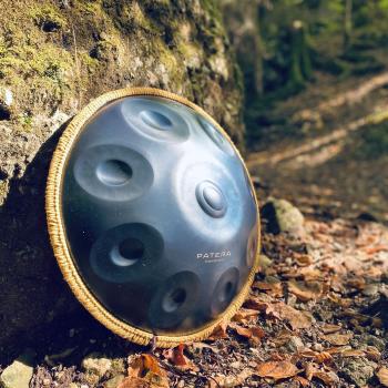 Patera Handpan HPDM-4 D-Amara mit Handpan-Ständer