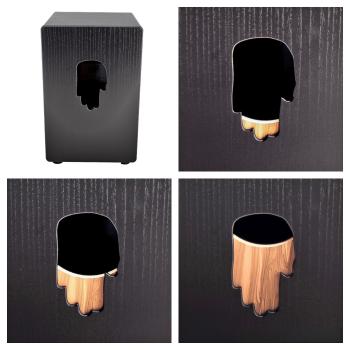 Pur Cajon PC1088 Vision One Satin Nuss mit Tasche
