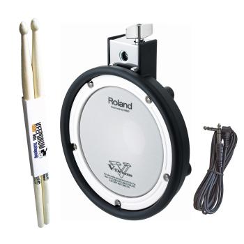 Roland PDX-6 V-Drum Pad 8 Zoll mit Schlagzeugstöcken