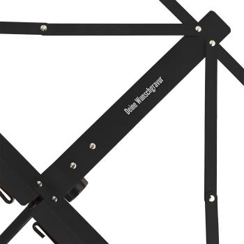 keepdrum MUS3BK Notenständer Schwarz mit personalisierter Gravur