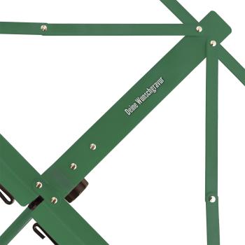 keepdrum MUS3GR Notenständer Grün mit personalisierter Gravur