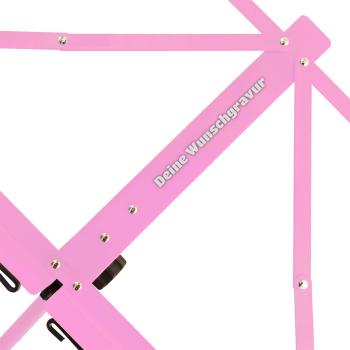 keepdrum MUS3PK Notenständer Pink mit personalisierter Gravur