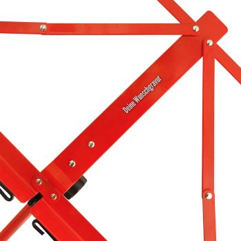 keepdrum MUS3RD Notenständer Rot mit personalisierter Gravur