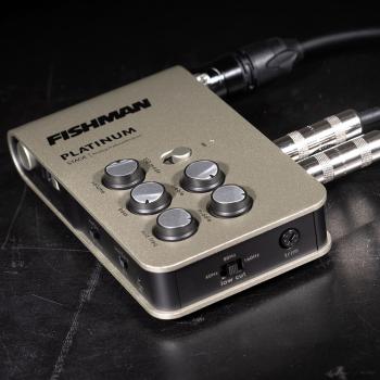 Fishman PRO-PLT-301 Platinum Stage EQ Vorverstärker mit Kabel