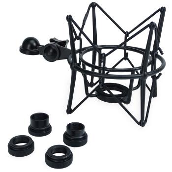 Rode Podcaster USB-Mikrofon mit keepdrum Mikrofon-Spinne Schwarz