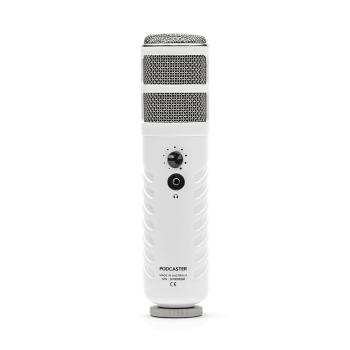 Rode Podcaster USB-Mikrofon mit keepdrum Mikrofon-Spinne Schwarz