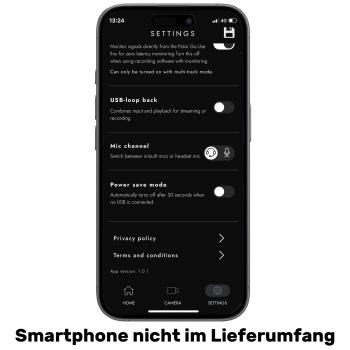 Blackstar Audio-Interface Polar GO mobiles Interface mit Kopfhörer