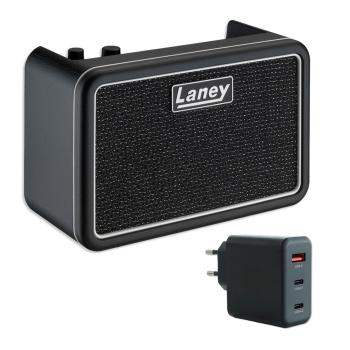 Laney Verstärker Prism Mini Gitarrenverstärker Schwarz mit Netzteil