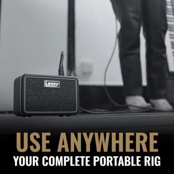 Laney Verstärker Prism Mini Gitarrenverstärker Schwarz mit Netzteil