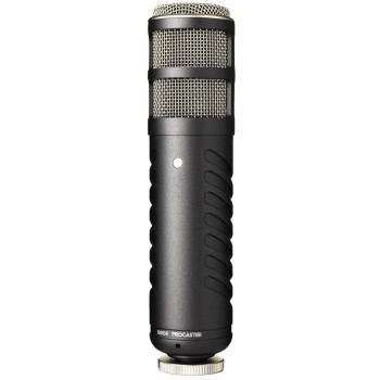 Rode Procaster -Mikrofon mit WS02 Windschutz