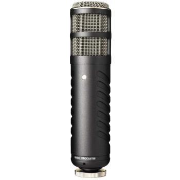 Rode Procaster Sprecher-Mikrofon mit keepdrum Spinne Schwarz