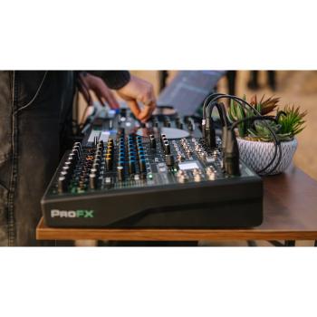 Mackie Mischpult ProFX10 GO akkubetriebener Analogmixer