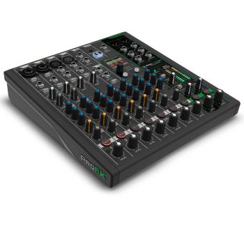 Mackie Mischpult ProFX10V3+ Analogmixer mit 2x XLR-Kabel