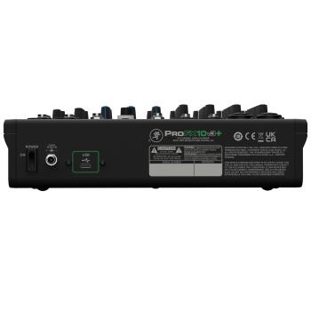 Mackie Mischpult ProFX10V3+ Analogmixer mit 2x XLR-Kabel