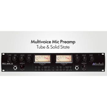 ART Vorverstärker Pro MPA III 2-Kanal Röhren-Preamp