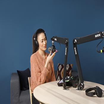 Rode PSA1+ Black Mikrofonarm Tisch-Stativ mit keepdrum XLR-Kabel