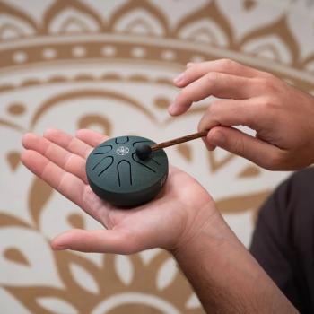 Meinl Sonic Energy Mini-Zungentrommel 3 Zoll A-Dur